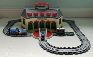 Thomas And Friends Take Along Deluxe Tidmouth Sheds,  Plays Sounds Learning Curve