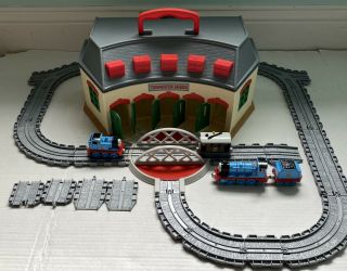 Thomas And Friends Take Along Deluxe Tidmouth Sheds,  Plays Sounds Learning Curve 3