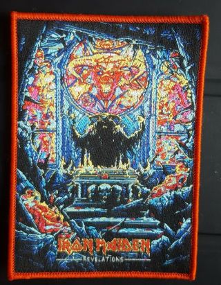 Iron Maiden Patch.  Revelations Rare Design Fantastic Detail Ltd Edition