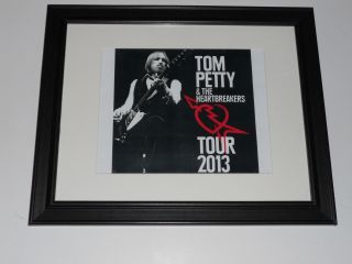 Framed Tom Petty & The Heartbreakers 2013 American Tour Print Poster 14 " By 17 "