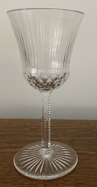 St Louis Crystal Apollo Wine Glass