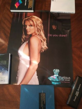 Britney Spears Curious Poster With Bonus Poster