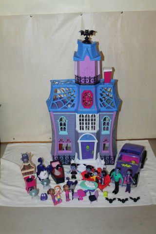 Disney Junior Vampirina Castle Mansion Playset & Accessories & Car