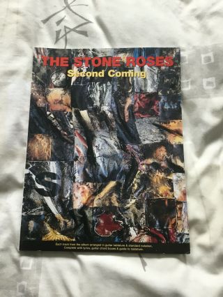 Stone Roses " The Second Coming " Guitar Tab Book With Lyrics