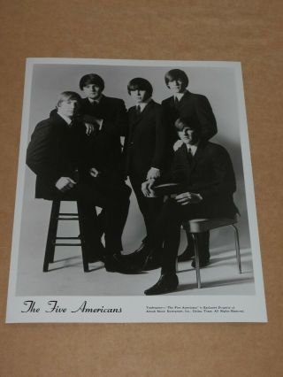 Five Americans 1967 10 X 8 Us Agency Publicity Photo