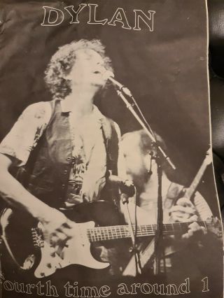 Bob Dylan Fourth Time Around Issue 1 August 1982 Fanzine Ultra Rare First Issue