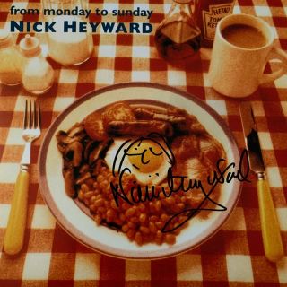 Nick Heyward Hand Signed 12x12 Photo - From Monday To Sunday - Music Autograph.