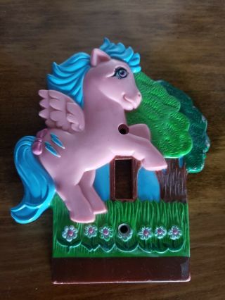 Vintage My Little Pony G1 Light Switch Plate Cover