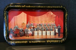Vintage Serving Tray Lawrence Welk The Champagne Musicmakers 1950 