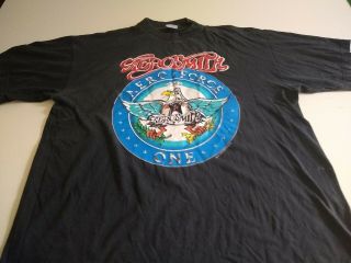 Vintage 1993 Aerosmith European Tour T Shirt