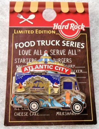 Hard Rock Hotel Atlantic City 3d Hinged Opening Food Truck Series Pin 526375