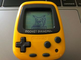 Pocket Pikachu Mpg - 001 Pokemon Yellow Nintendo Virtual Pet Japan 067