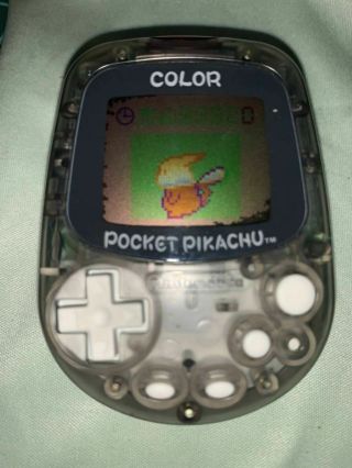 Pocket Pikachu Color Nintendo Pedometer Virtual Pet Tamagotchi Toy A459 Pokemon