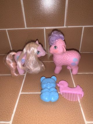 My Little Pony Pretty Pals Baby Woolly And Baby Fleecy