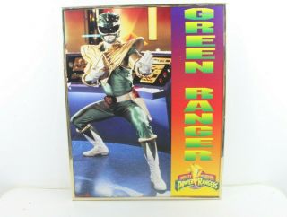 Vintage 1994 Mighty Morphin Power Rangers Poster Tommy Green Ranger 16 " X 20 "