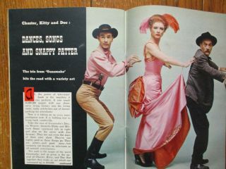 1960 Tv Guide Mag (amanda Blake/dennis Weaver/milburn Stone/abby Dalton/gunsmoke