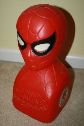 Vintage 1978 The Spider - Man Coin Bank A.  J.  Renzi - C705