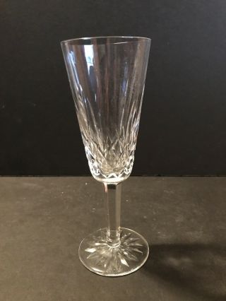 One True Vintage Waterford Crystal Lismore Champagne Flute Wine Glass
