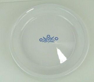 Corning Ware White With Blue Cornflower 9 " Pie Plate P - 309 Made In Usa