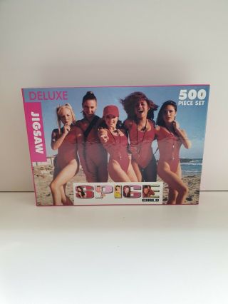 Spice Girls Official Merchandise 500 Piece Deluxe Jigsaw Red Swimming Costumes