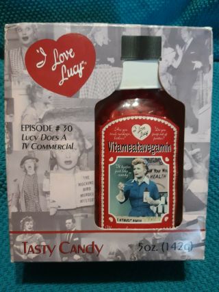 I Love Lucy Lucille Ball Vitameatavegamin Bottle Collectible