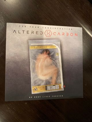 Altered Carbon - Season 1 Screener 3 Eps Pressbook - Netflix Emmy Fyc Dvd Likenu
