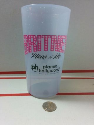Britney Spears Piece Of Me Planet Hollywood Las Vegas Residency Rare Cup