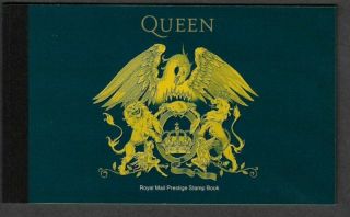 Queen - 2020 - Freddie Mercury Prestige Booklet Complete Mnh Postage Stamps