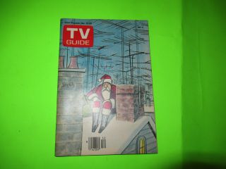 Vintage December 1977 Tv Guide Christmas Holiday Edition