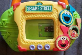 Disney Musical Kid Clips Rare Sesame Street Musical Player Euc