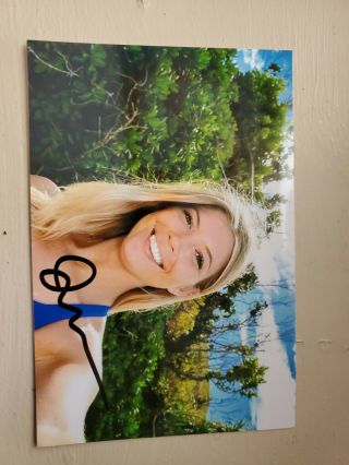 Survivor Ghost Islands Jenna Bowman 4x6 Signed Photo Autographed