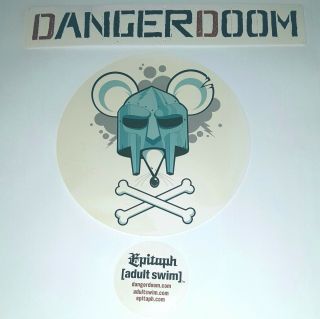 Dangerdoom Mf Doom Dangermouse Mobile Poster Rap Hip Hop Wu Tang Nwa Lp 12 " Cd