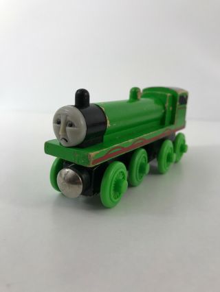Thomas Friends Wooden Railway Train Engine Henry 1998 Sad Face Come Out Rare