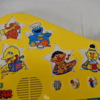 Vintage Sesame Street All Star Band Keyboard / Piano Musical Toy 2