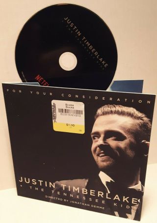 Justin Timberlake,  The Tennessee Kids Emmy Awards Dvd Press Kit Netflix Promo