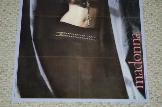 MADONNA Black Lace Poster 1984 Boy Toy Bi - Rite Sexy Babe Girl Garage Shop 3
