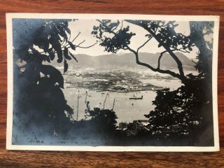China Hongkong Old Postcard View Of Hong Kong To France