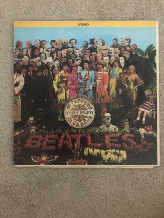 1967 The Beatles Sgt Peppers Lonely Hearts Club Band Lp Vintage