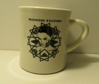 Coffee Mug Waxwork Records Music Collectible Heavy Restaurant Style