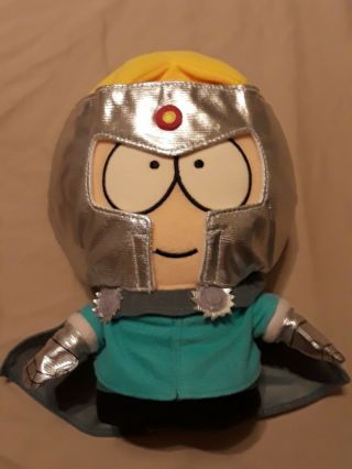 South Park Talking Butters/ Professor Chaos Plush Toy Doll By Fun 4 All Complete