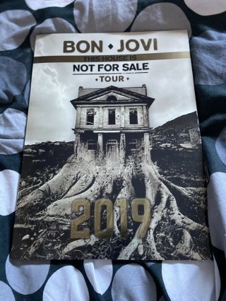 Bon Jovi This House Is Not Tour Programme