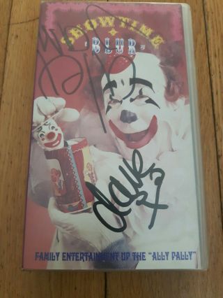 Blur - Showtime Vhs Video (fully Signed By All Four Members Of Band) Britpop
