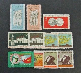 Nystamps Viet Nam,  Dp Stamp 137 - 147 H $33
