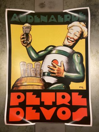 Audenarde Petre Devos Poster 14 1/2 X 20 Big Bang Theory Sheldon