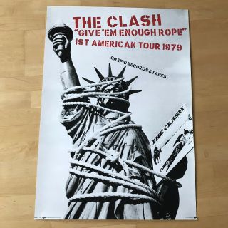 The Clash Poster American Tour 1979 Give Em Enough Rope
