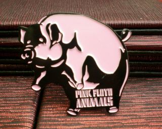Last One Pink Floyd Animals Pig Official Pin / Badge