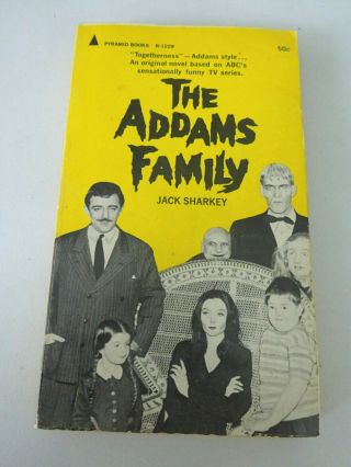 1965 The Addams Family First Printing Paperback,  Cover Of Family
