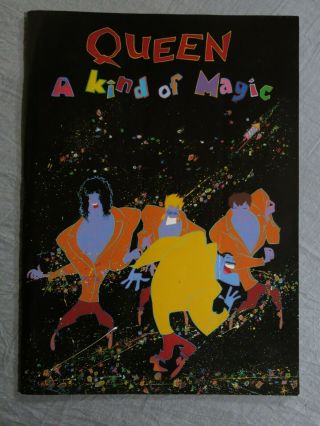 Queen A Kind Of Magic Uk Tour Programme