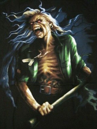 Iron Maiden Final Frontier Amolad 2010 Concert Tour Shirt Official Medium