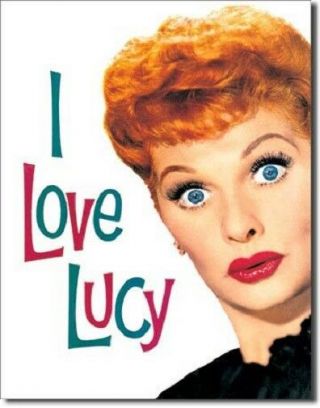 I Love Lucy Metal/tin Sign: " I Love Lucy " (708)